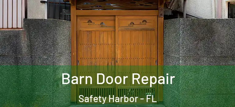 Barn Door Repair Safety Harbor - FL