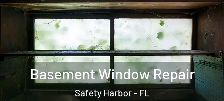 Basement Window Repair Safety Harbor - FL