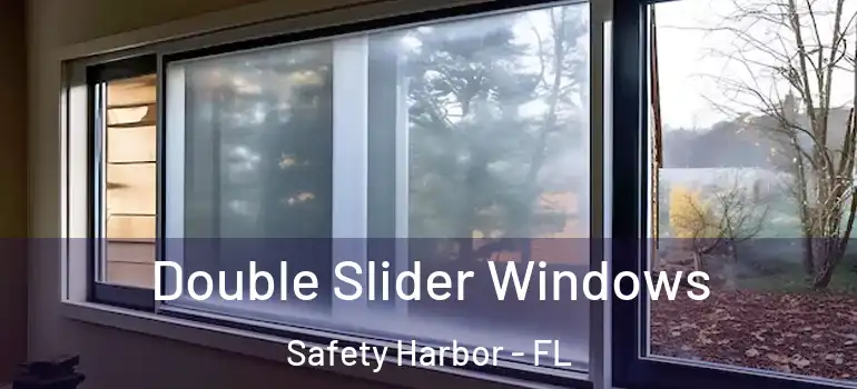 Double Slider Windows Safety Harbor - FL