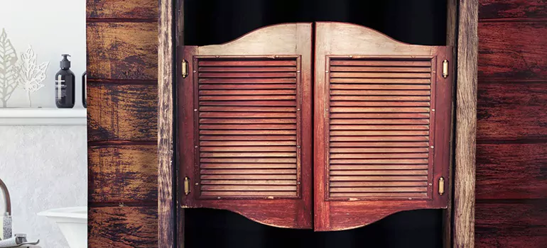 Installing Saloon Door Hinges in Safety Harbor, FL