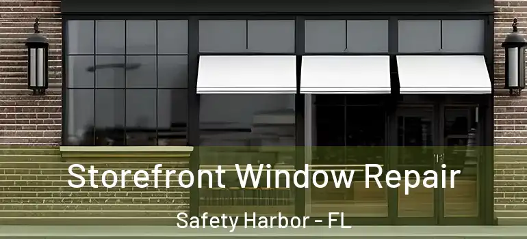 Storefront Window Repair Safety Harbor - FL