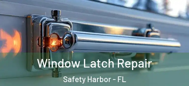 Window Latch Repair Safety Harbor - FL